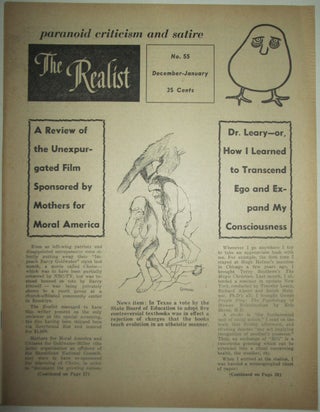 Item #014268 The Realist. December-January 1964. Norman Mailer, Paul Krassner, Rick Rubin