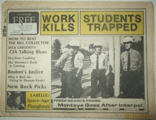 Item #014311 Los Angeles Free Press. February 21, 1975. Charles Bukowski, Dick Gregory