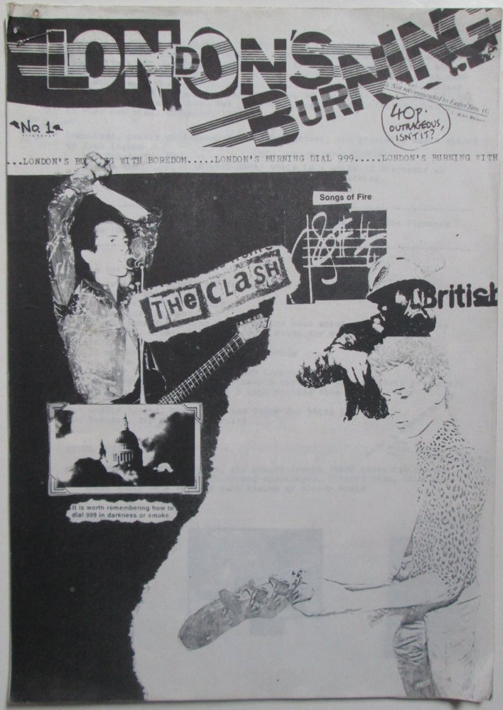 Item #014614 London's Burning. No. 1. December, 1976. John Ingham.