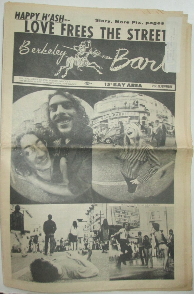Item #014694 The Berkeley Barb. March 1-7, 1968. authors.