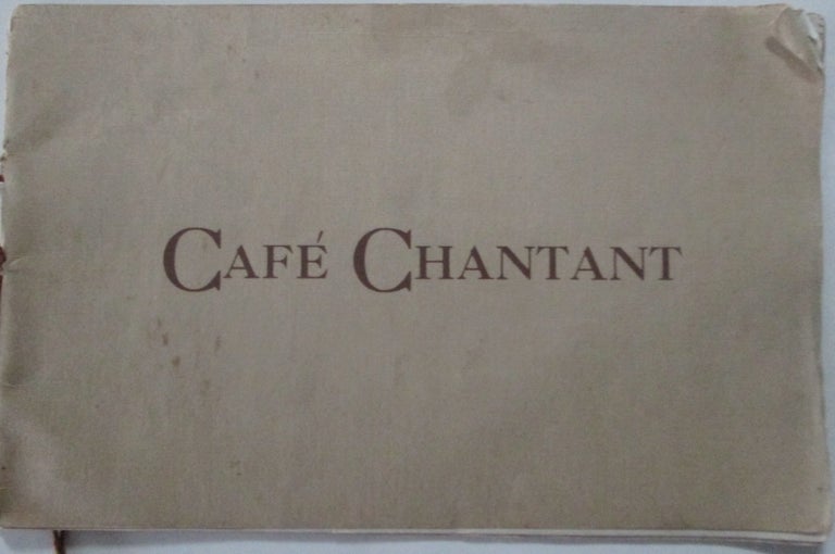 Item #014846 Café Chantant Under the Auspices of the Philanthropic Club and Militia Organizations. given.