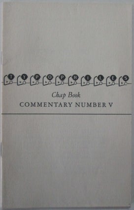 Item #014849 Chap Book Commentary Number V. We Want to Help British Children. Won't You Lend a...