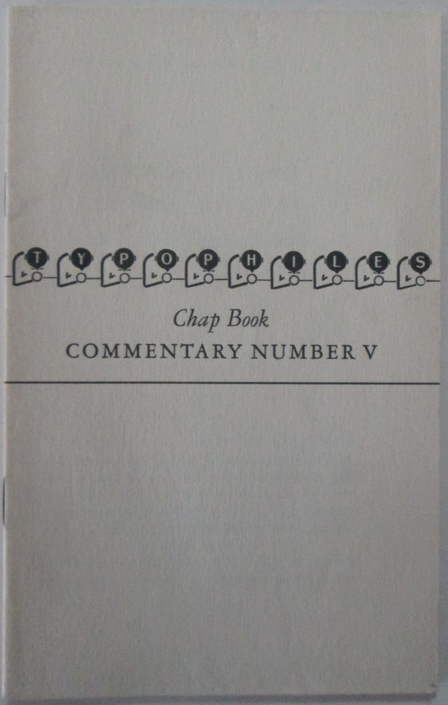 Item #014849 Chap Book Commentary Number V. We Want to Help British Children. Won't You Lend a Hand? given.