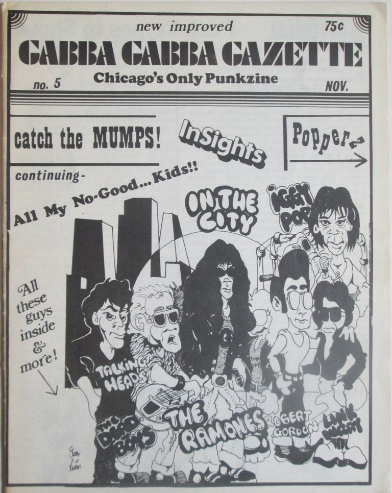 Item #014893 Gabba Gabba Gazette #5. November 1977. Mary Alice Ramel.