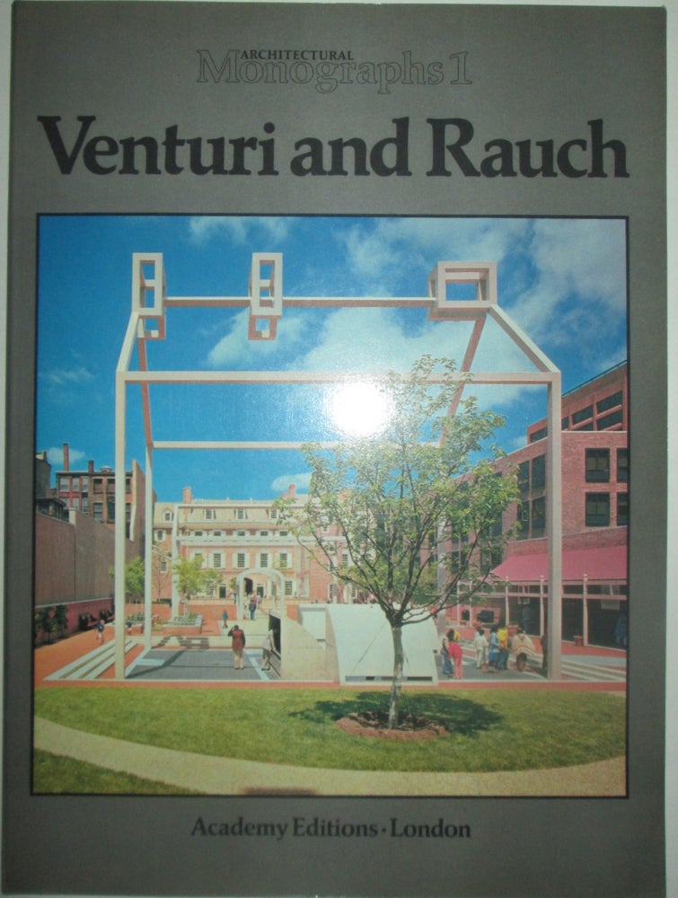 Item #014903 Venturi and Rauch. The Public Buildings. Architectural Monographs 1. given.