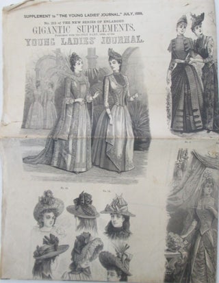 Item #014956 Supplement to the "Young Ladies' Journal," July, 1889. No. 212 of the New Series of...