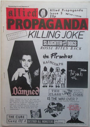 Item #014967 Allied Propaganda. Issue 3. Turpin, Mick, Authors Ray
