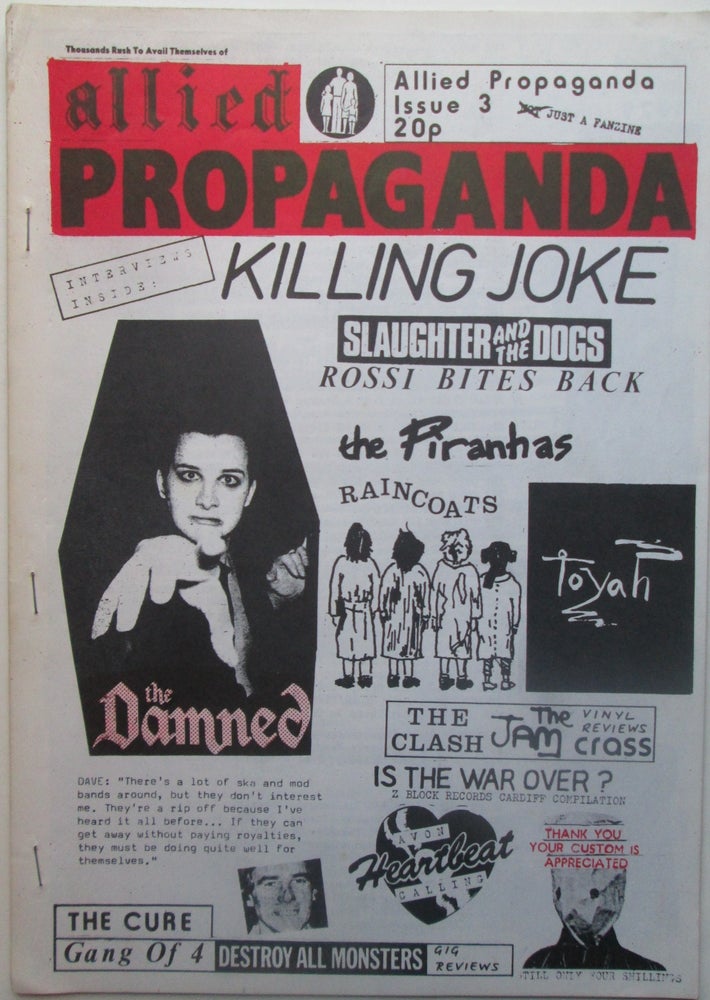 Item #014967 Allied Propaganda. Issue 3. Turpin, Mick, Authors Ray.