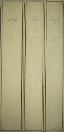 Item #014999 Contes et Nouvelles. Three Volumes. Jean De la Fontaine
