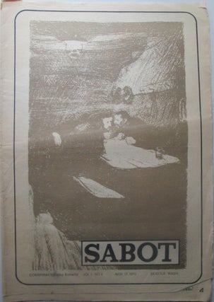 Sabot. November 12, 1970. Volume 1. Number 9. authors.