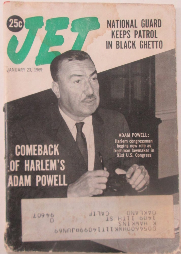 Item #015163 Jet (Magazine). January 23, 1969. authors.