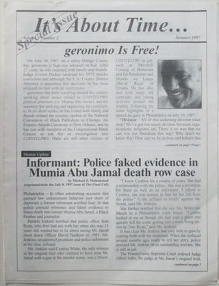 Item #015189 It's About Time... Summer 1997. Volume 1 Number 2. authors