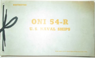 Item #015218 ONI 54-R U.S. Naval Ships. Given