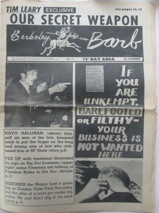 Item #015253 The Berkeley Barb. May 24-30, 1969. Timothy Leary