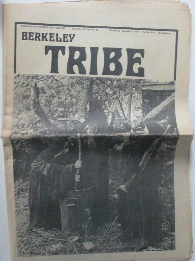 Item #015301 Berkeley Tribe. October 30-November 6, 1970. authors.