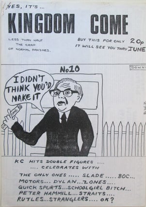 Item #015342 Kingdom Come No. 10. June, 1978. Johnny Waller