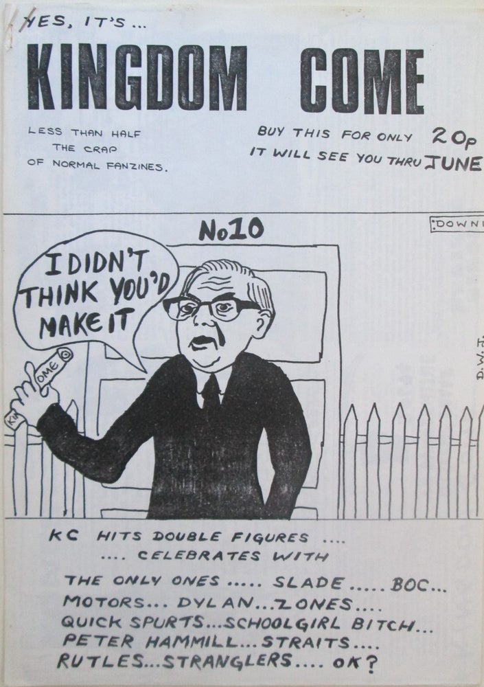 Item #015342 Kingdom Come No. 10. June, 1978. Johnny Waller.