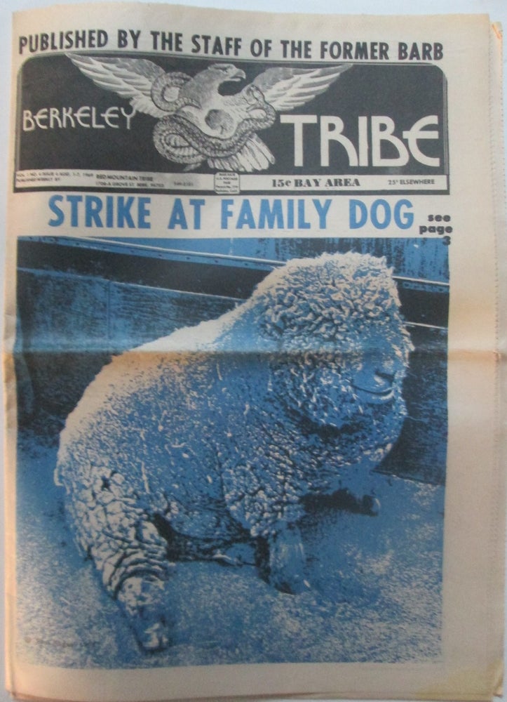 Item #015453 Berkeley Tribe. August 1-7, 1969. authors.