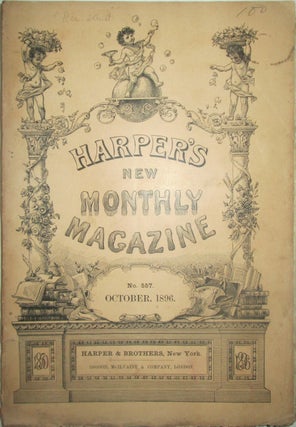Item #015522 Harper's New Monthly Magazine. October 1896. George Du Maurier, Frederic Remington,...