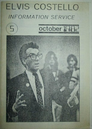 Item #015547 Elvis Costello Information Service #5. October 1982. authors