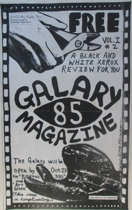 Item #015595 Galary 85 Magazine. Vol. I #2. Opal Louis Nation, Peter Grimshaw