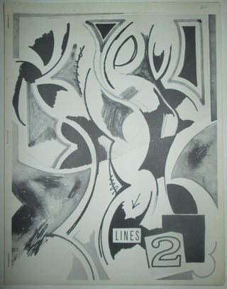 Item #015623 Lines. No. 2. December, 1964. Aram Saroyan, Joe Brainard, Ron Padgett, Ted Berrigan,...