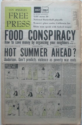 Item #015687 Los Angeles Free Press April 13-23, 1973. Charles Bukowski