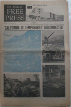 Item #015704 Los Angeles Free Press. February 12-18, 1971. authors