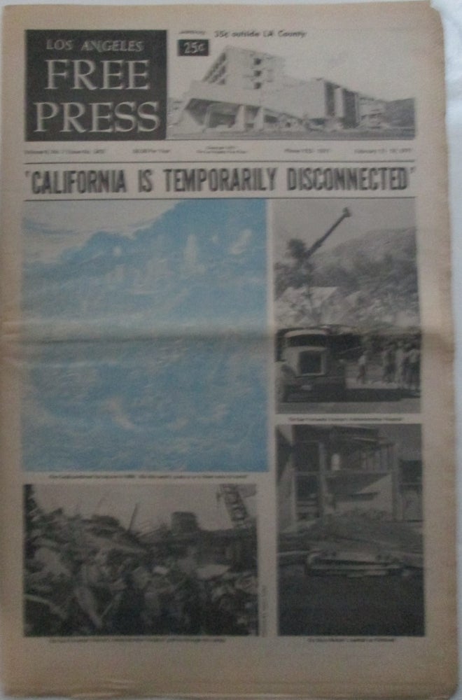 Item #015704 Los Angeles Free Press. February 12-18, 1971. authors.