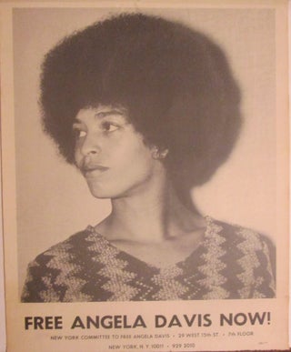 Item #015734 Free Angela Davis Now! Given