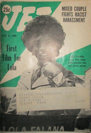 Item #015820 Jet (Magazine). July 31, 1969. Authors