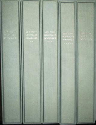 Item #015863 Les Cent Nouvelles Nouvelles. Five Volumes. authors