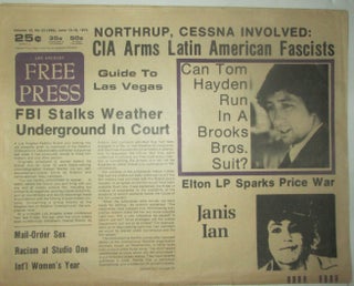 Item #015910 Los Angeles Free Press June 13-19, 1975. Charles Bukowski