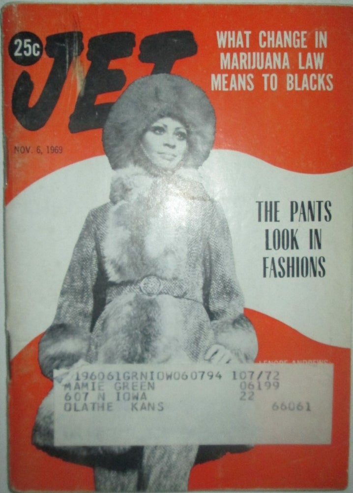 Item #016022 Jet (Magazine). Nov. 6, 1969. Authors.