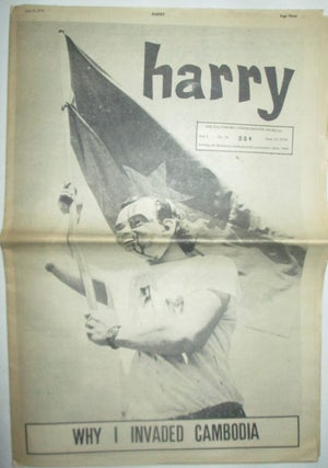 Item #016046 Harry. June 18, 1970. Vol. I No. 16. P. J. O'Rourke