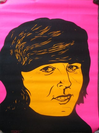 Item #016098 Bobby Sherman Blacklight Poster. given