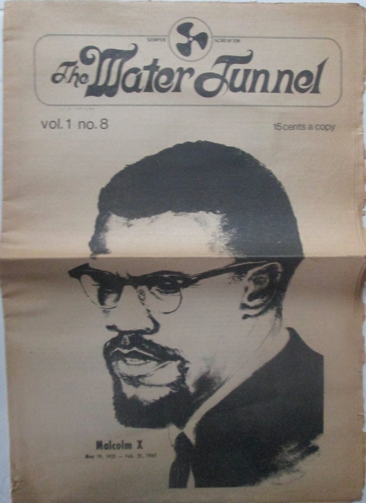 Item #016210 The Water Tunnel. Vol. 1 No. 8. May 12, 1969. authors.