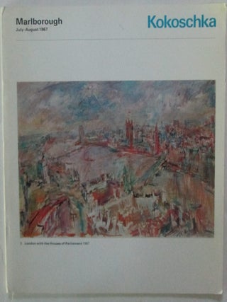 Item #016342 Oskar Kokoschka 1966-67. Oskar Kokoschka, artist