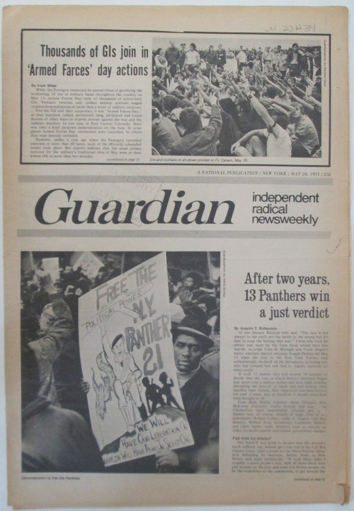 Item #016356 Guardian. May 26, 1971. Authors.