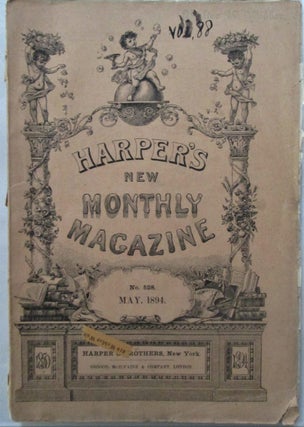 Item #016394 Harper's New Monthly Magazine. May, 1894. Owen Wister
