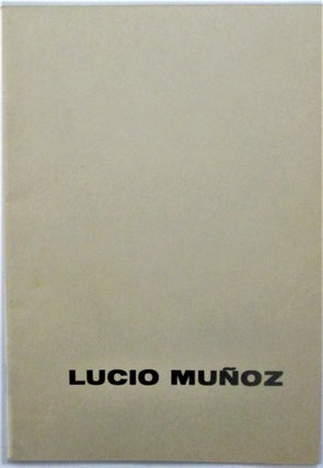 Item #016436 Lucio Munoz. Holzrelief-Bilder. Lucio Munoz, artist