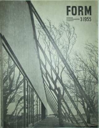 Item #016684 Form 3 1955. Svenska Slojdforeningens Tidskrift. Authors