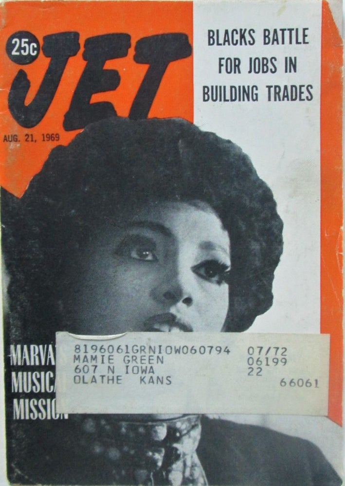 Item #016723 Jet (Magazine). August 21, 1969. authors.