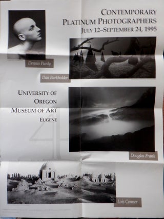 Item #016867 Contemporary Platinum Photographers July 12-September 24, 1995 Exhibition...
