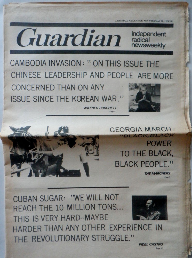Item #016899 Guardian. May 30, 1970. Authors.