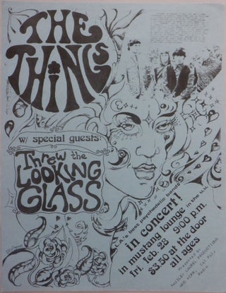 Item #017052 The Things, w/Special Guests Threw the Looking Glass. In Concert Feb. 28 at the...