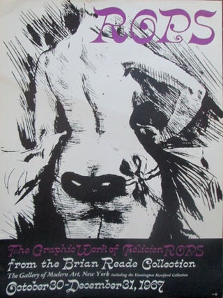 Item #017140 Rops. The Graphic Work of Felicien Rops from the Brian Reade Collection. 1967...