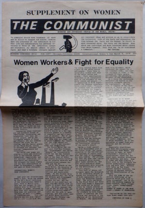 Item #017241 The Communist. March 8, 1976. Supplement on Women. authors