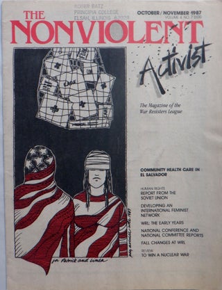 Item #017246 The Nonviolent Activist. October/November 1987. The Magazine of the War Resisters...