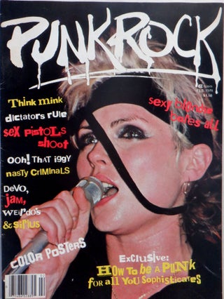 Item #017248 Punk Rock. February 1978. Vol. 2. No. 1. Hannah G. Spitzer, Authors
